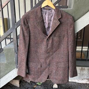 Brooks Brothers Vintage Wool Tweed Blazer Preppy Old Money Grandpacore